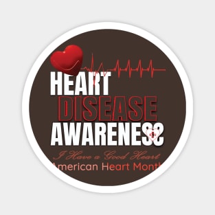 Heart disease awareness month Magnet